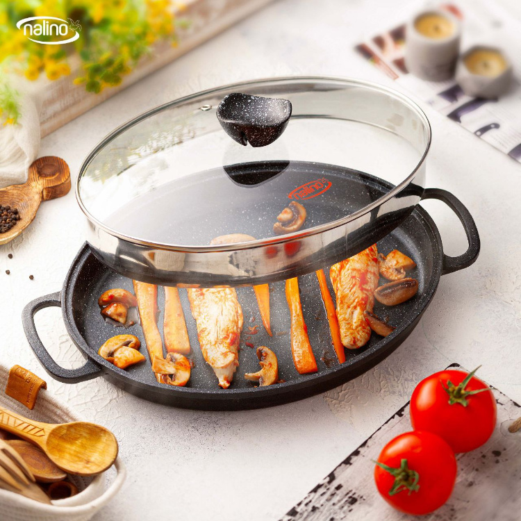 تابه بیضی نالینو مدل Angelo