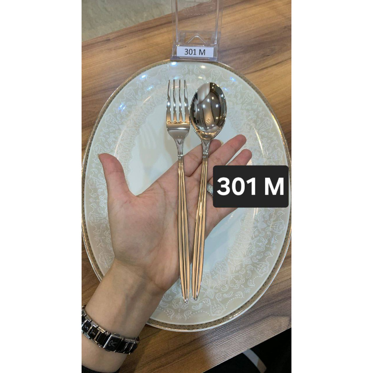 سرویس قاشق چنگال اس جی 143 پارچه 30 نفره