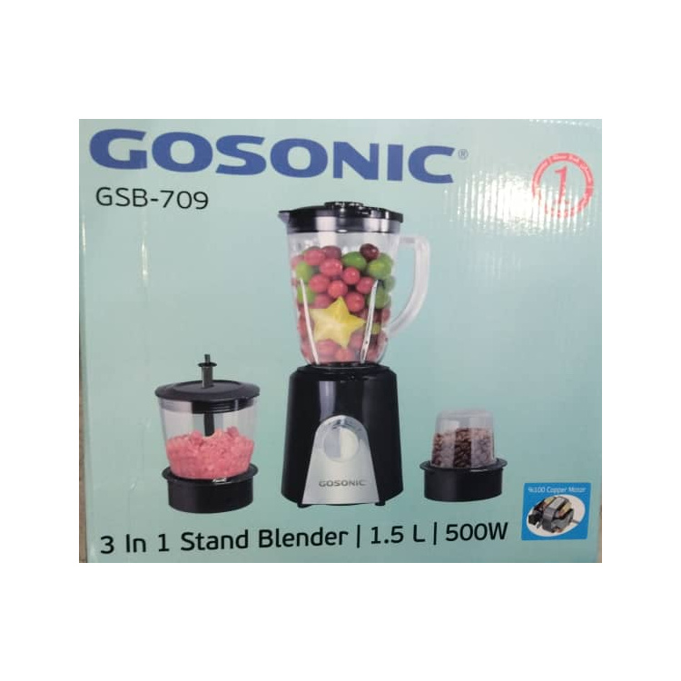 مخلوط کن آسیاب کن گوسونیک مدل GSB709