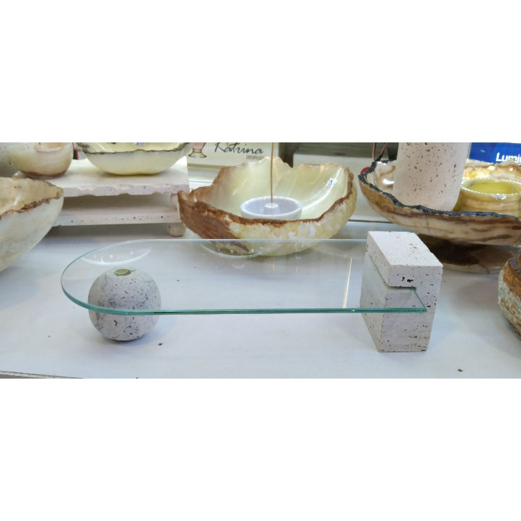 اردو خوری سنگی دست ساز مدل گنبدی