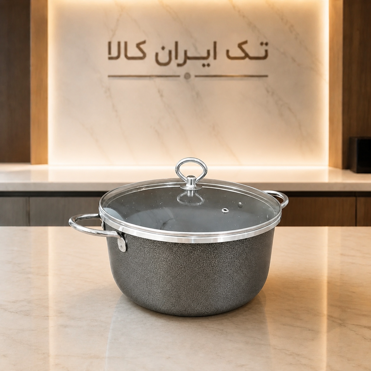 قابلمه تک گرانیتی صبا سایز 24