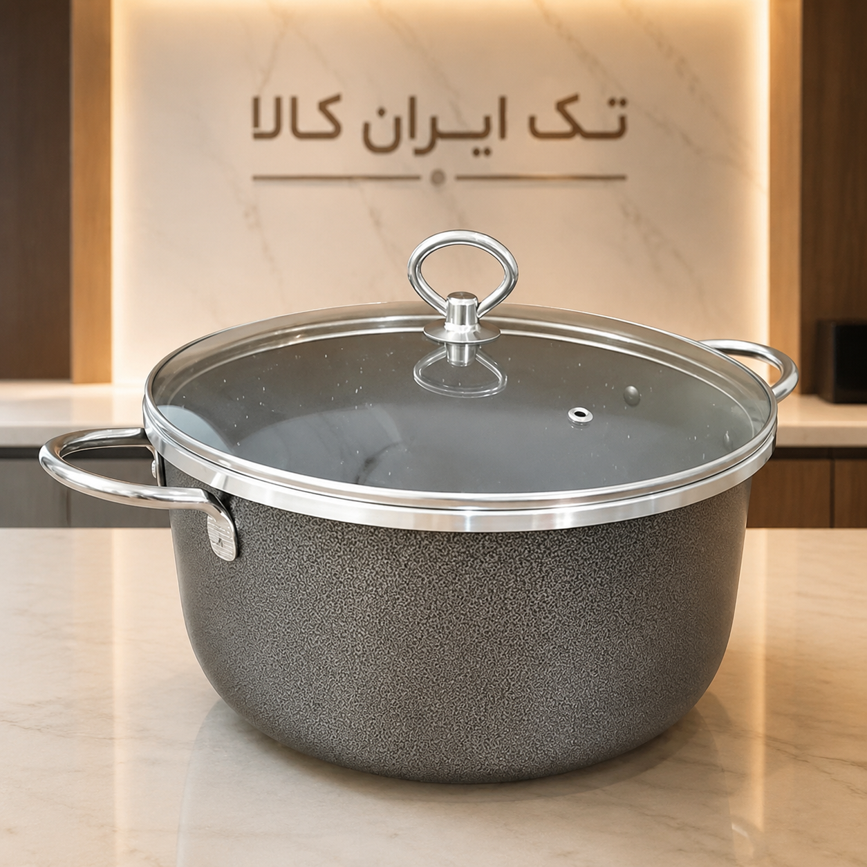 قابلمه تک گرانیتی صبا سایز 40