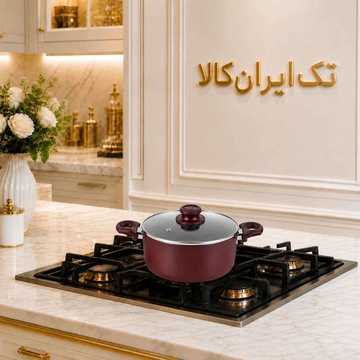 قابلمه تک ظرف مدل کالج سایز 16